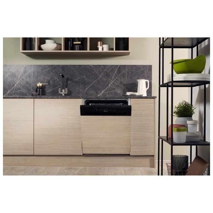 Lave-vaisselle encastrable HOTPOINT HBC2B+26B - 14 couverts - Inductio