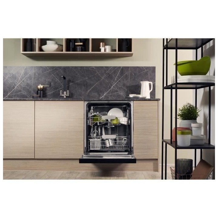 Lave-vaisselle encastrable HOTPOINT HBC2B+26B - 14 couverts - Inductio