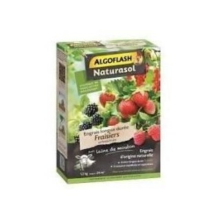 Engrais Fraisiers et Petits Fruits - ALGOFLASH NATURASOL - Longue dur