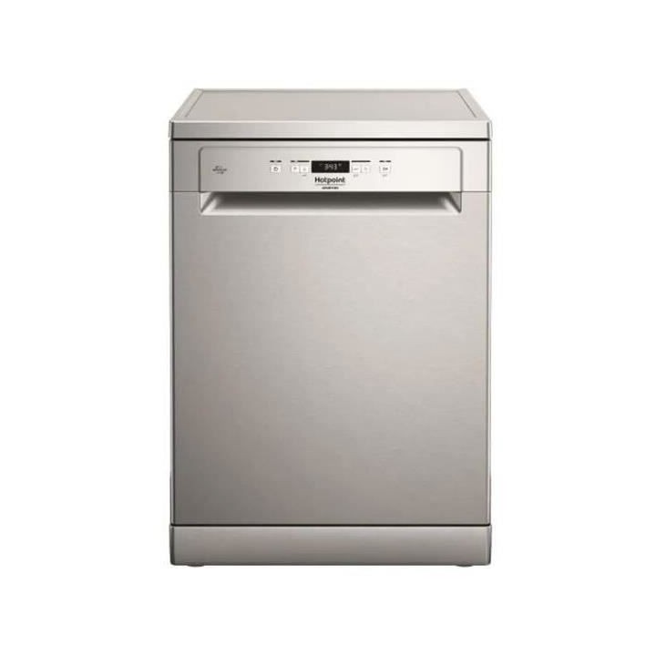 Lave-vaisselle pose libre HOTPOINT HFC3C26FX - 14 couverts - Induction