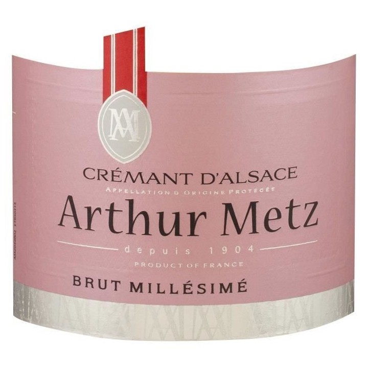 Arthur Metz Rosé - Crémant d'Alsace