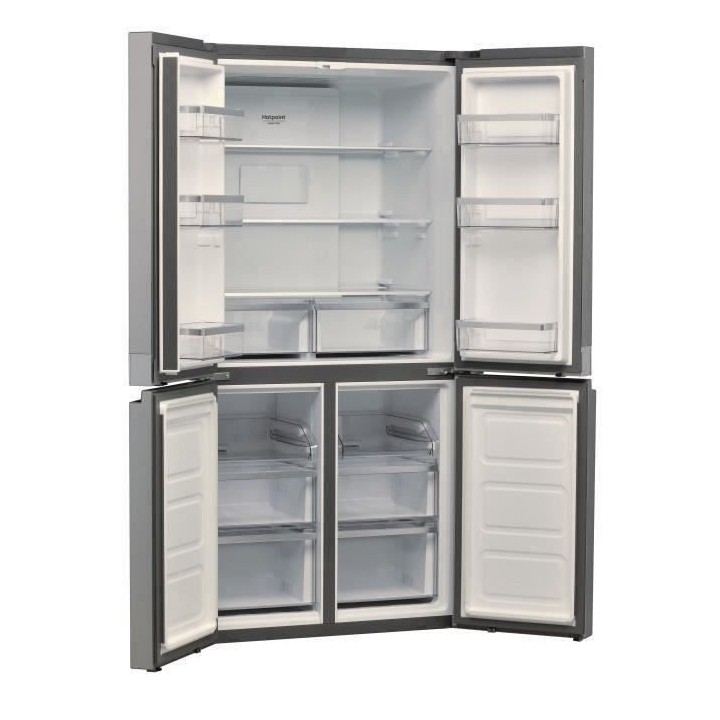 HOTPOINT HAQ9E1L - Réfrigérateur multiportes, 591 L (384 L + 207 L),