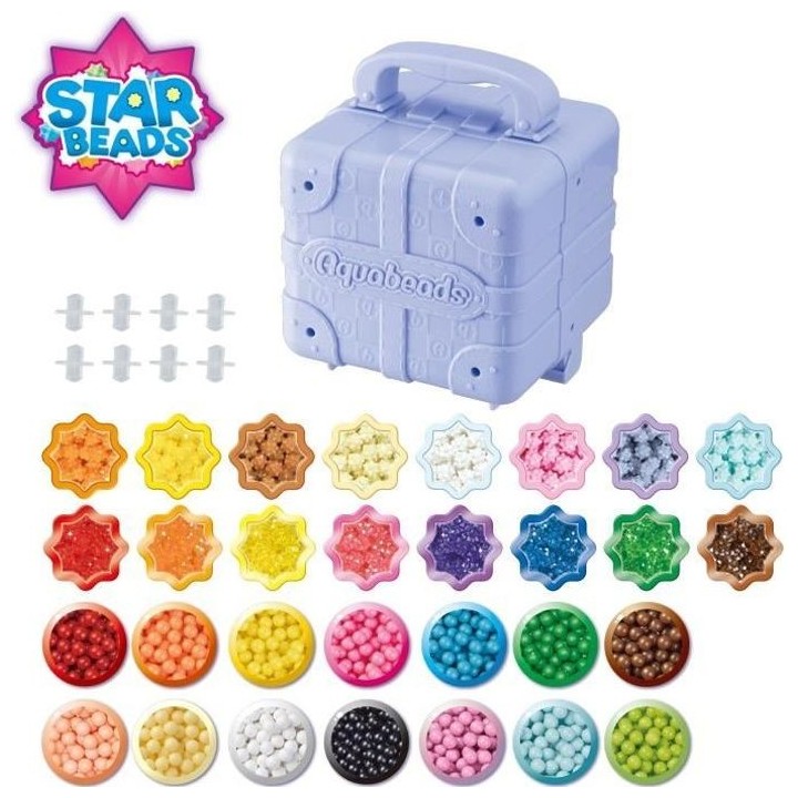 Loisir créatif - AQUABEADS - Coffre a perles 3000 - Multicolore - Enf