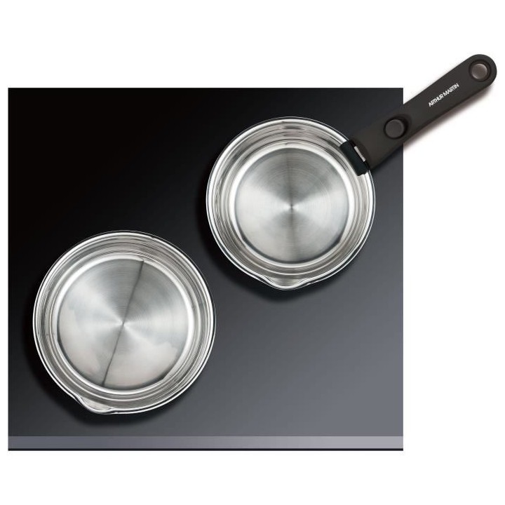 2 casseroles 16-20 cm + 1 poignée - ARTHUR MARTIN - AM720GT - 3 couch