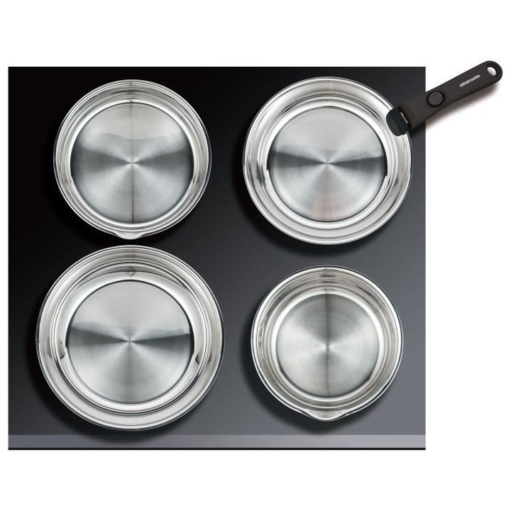 Batterie de cuisine 6 pieces - ARTHUR MARTIN - AM516GT - 3 couches tri