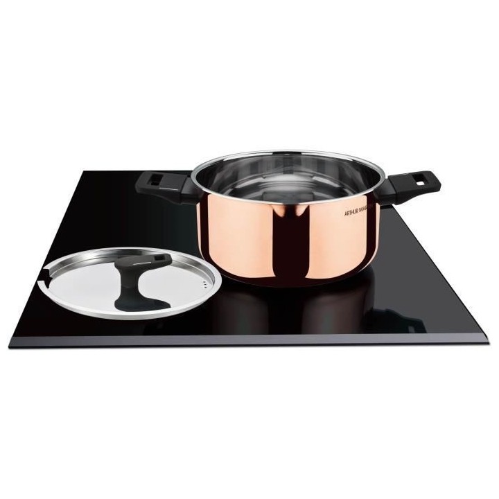 Faitout 24 cm - ARTHUR MARTIN - AM945GT - 3 couches triple action : cu