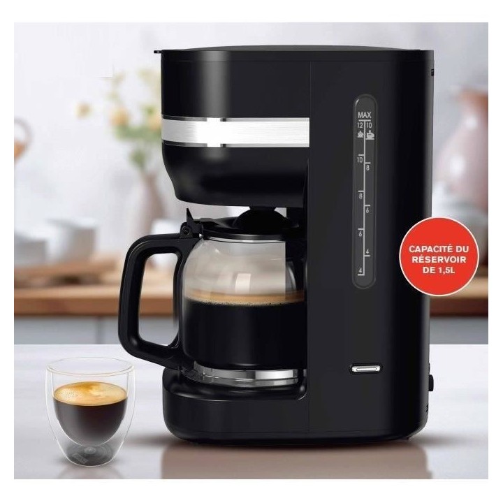 Cafetiere Filtre - Arthur Martin - AMPCM50 – Capacité : 1.5L – Ju