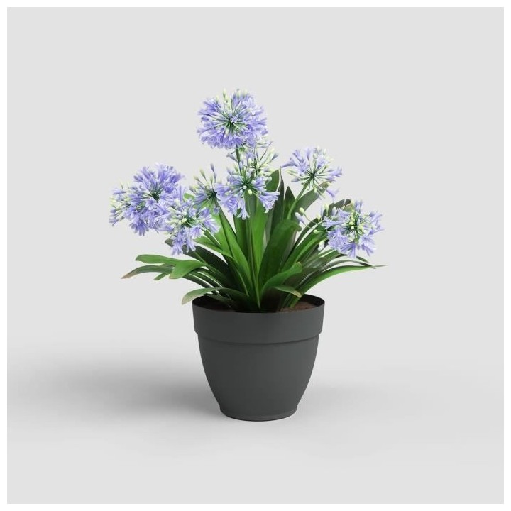 POT CAPRI CAMPANA 30CM ANTHRACITE