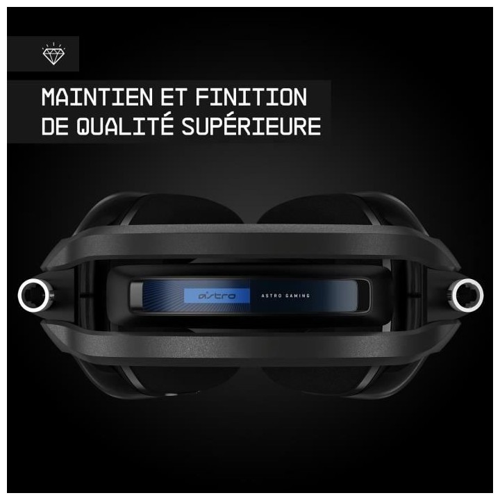 Casque Gamer - Filaire - Logitech G - A40 - Noir et bleu