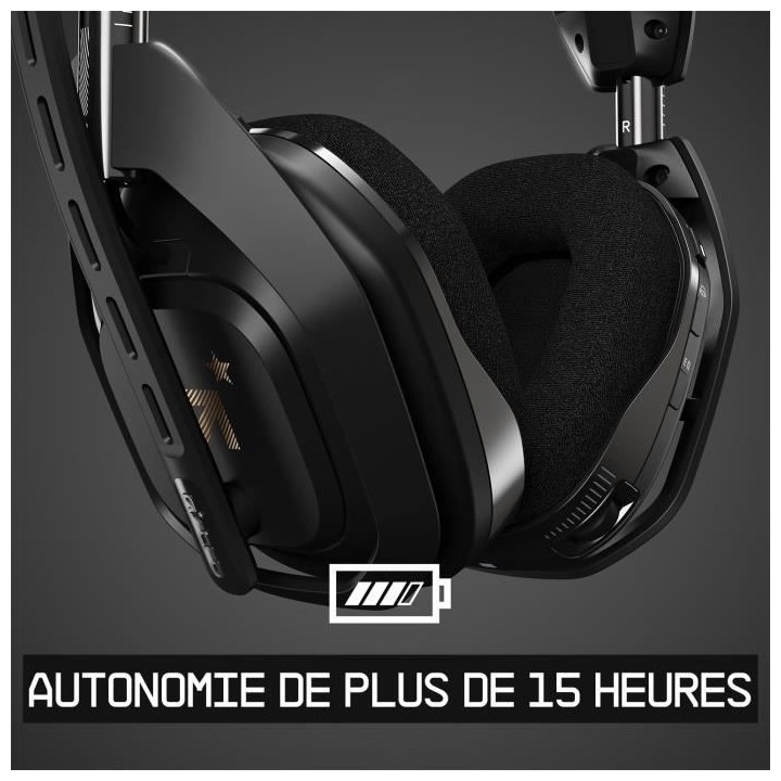 Casque Gamer - Sans fil - Logitech G - A50 - Xbox, PC - Noir
