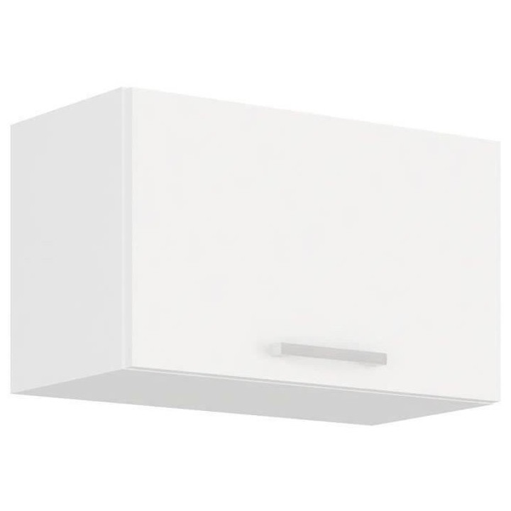 ATLAS Meuble hotte - Décor blanc - L60 x P31 x H72 cm
