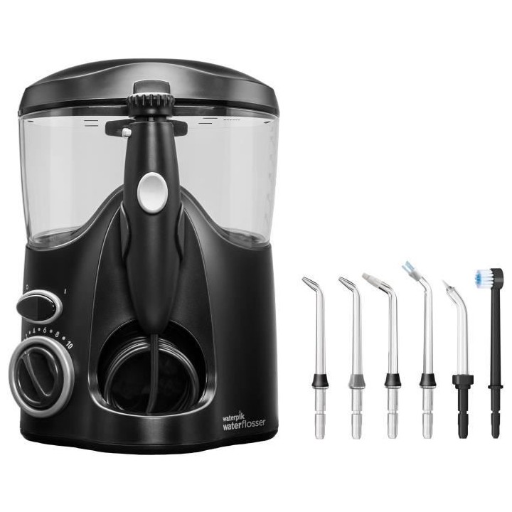 Hydropulseur Ultra WATERPIK WP-112 - Noir - 10 niveaux de pression - 6