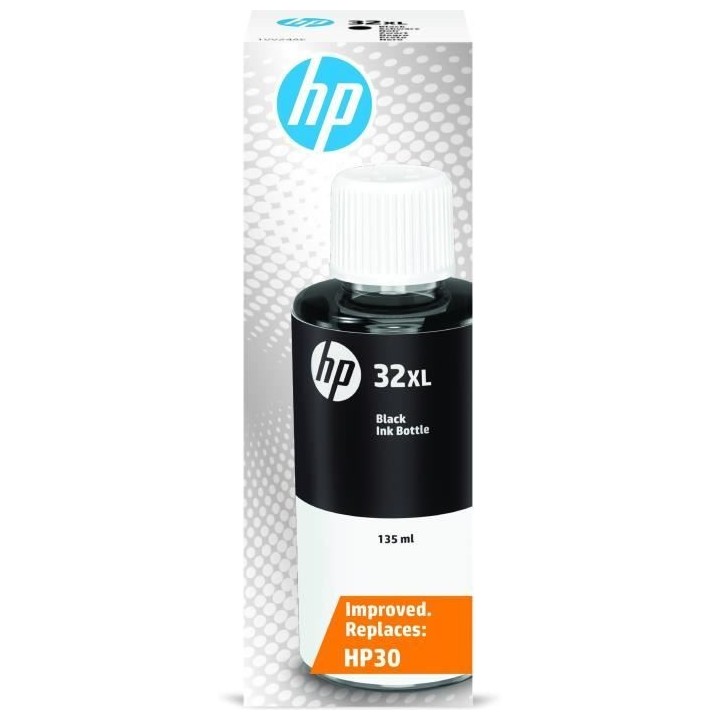 HP 32XL Bouteille d'encre noire authentique (1VV24AE) pour HP Smart Ta