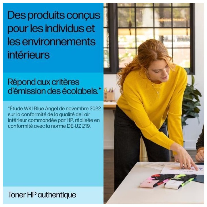 Cartouche de Toner HP 212A Magenta Authentique (W2123A) pour HP Color
