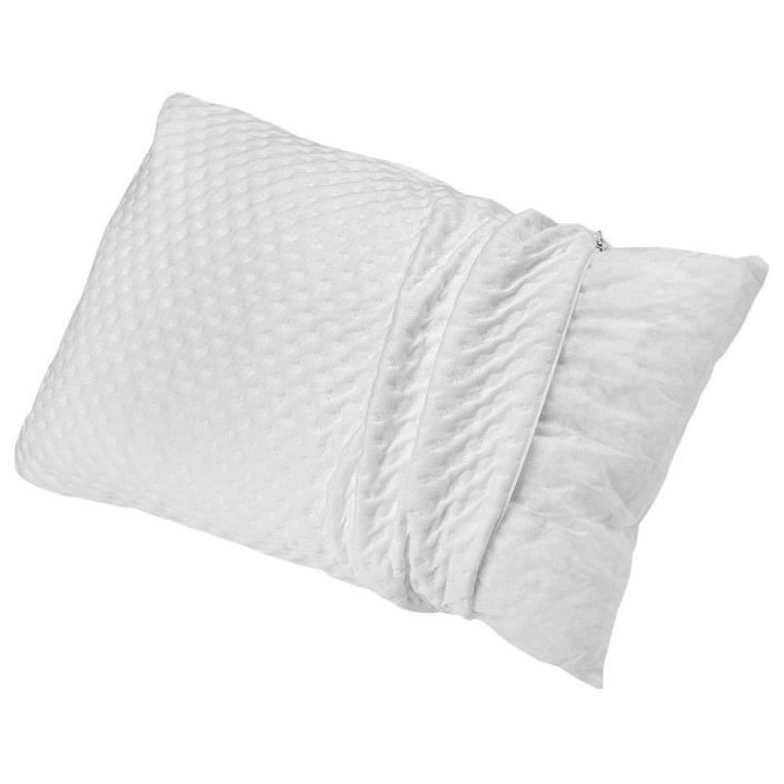 TOISON D'OR - Oreiller mémoire de forme - Memotec - Confort souple -