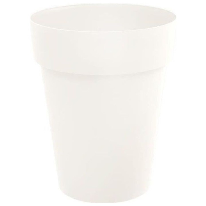 EDA Vase Toscane mi-haut - Ø 44 x H 53 cm - 50 L - Blanc