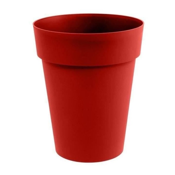 EDA Vase Toscane mi-haut - Ø 44 x 53 cm - 50 L - Rouge rubis