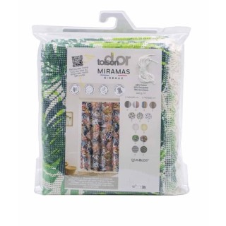 TOISON D'OR - Rideau - Simple - Miramas - Olive - 140x225 cm - Protect