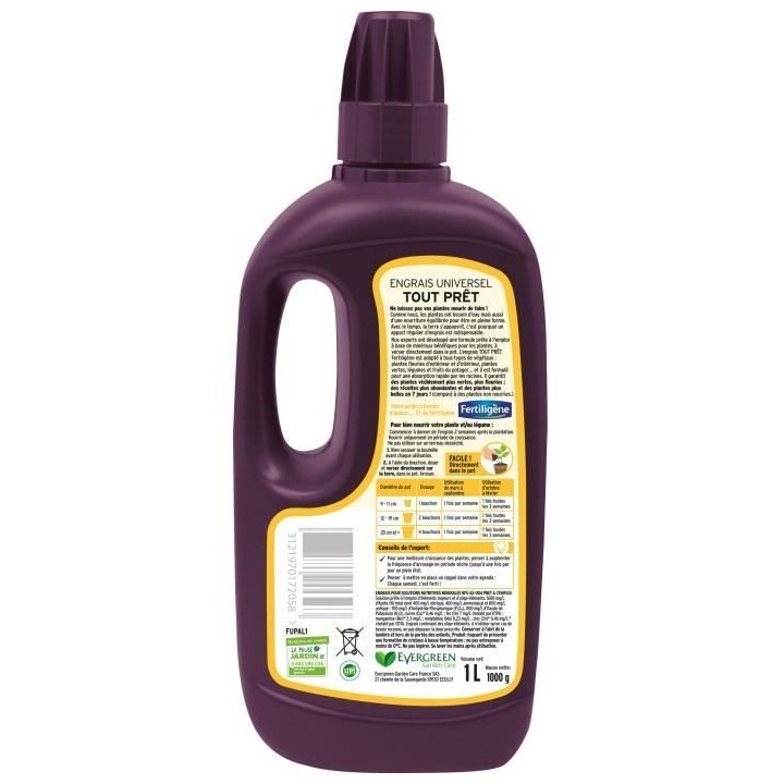 FERTILIGENE Engrais Universel - 1 L