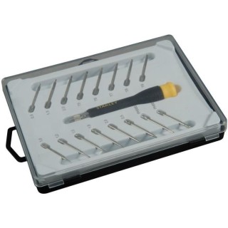Jeu de 16 Micro Tournevis Multilames - STANLEY - STHT0-62633 - Fente +