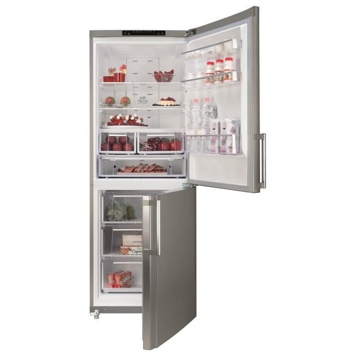 HOTPOINT HA70BI31S - Réfrigérateur congélateur bas 462L (309+153) -