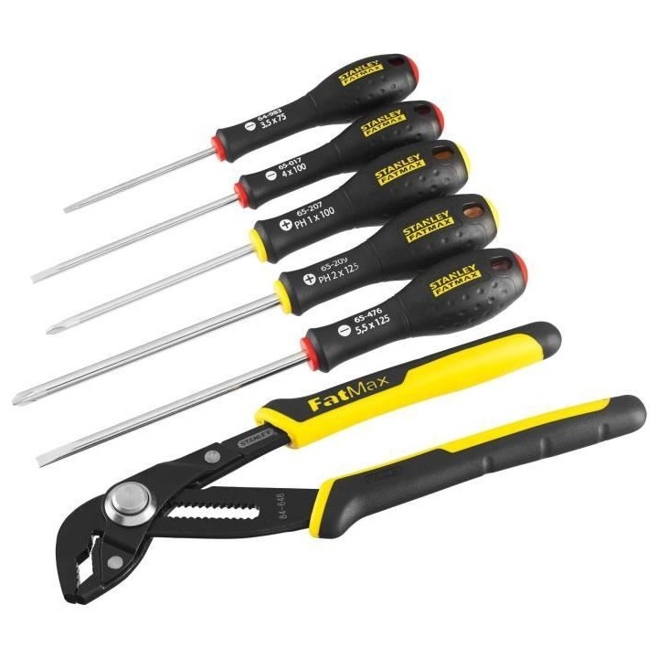 Jeu de 6 Outils - - STANLEY FATMAX - FMHT0-62639 - Pince Multiprise a