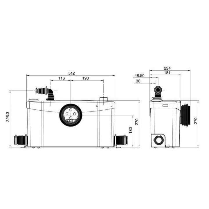 SFA Sanibroyeur Plus - Broyeur WC et salle d'eau ?