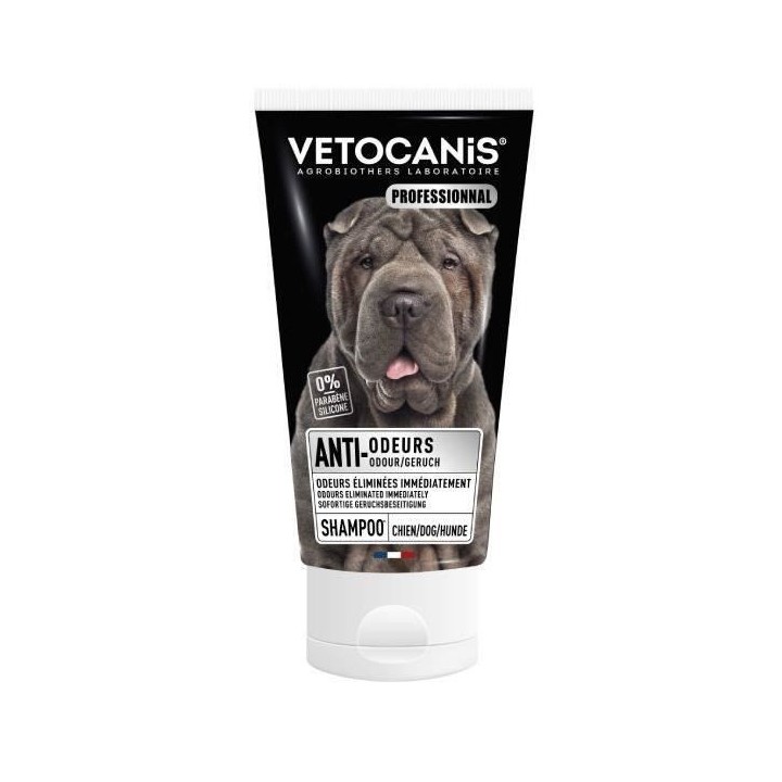 Shampoing - VETOCANIS - BIO000483 - Chien - Antiodeurs - 300 ml