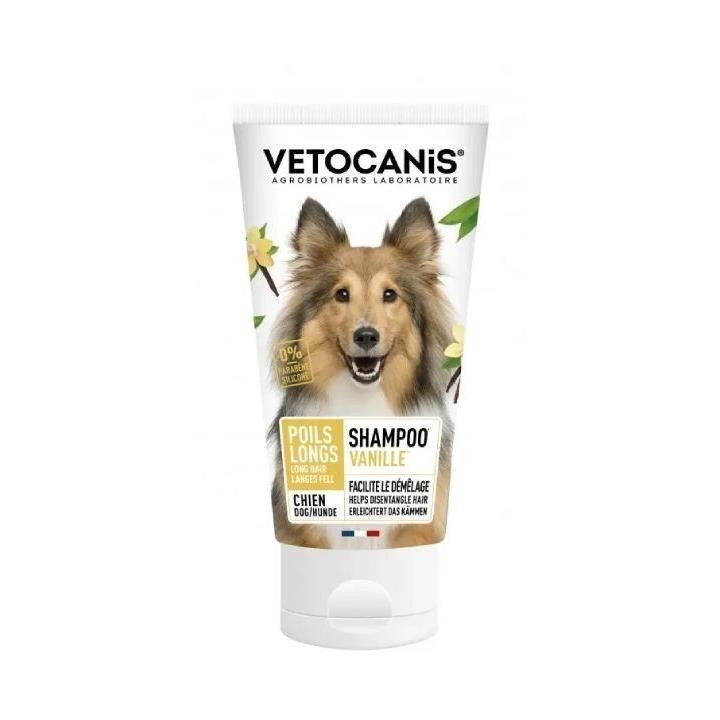 Shampoing - VETOCANIS - BIO000492 - Chien poils longs - 300 ml