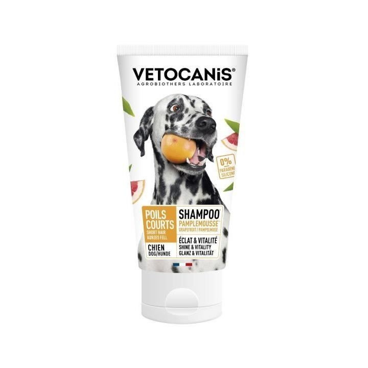 Shampoing - VETOCANIS - BIO000493 - Chien poils courts - 300 ml