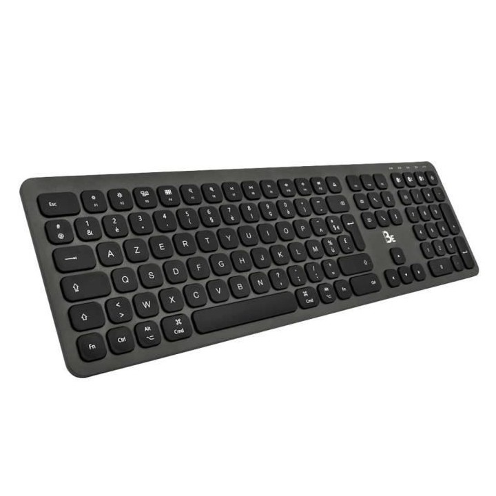 BLUE ELEMENT Clavier Bluetooth recharegable pour Mac - Noir - FR - AZE