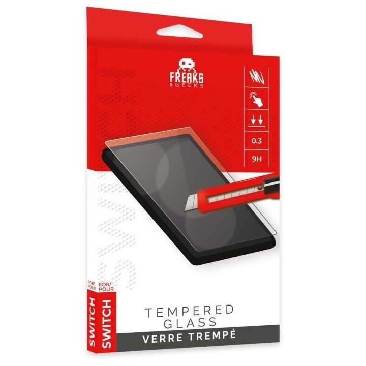 Verre trempé FREAKS AND GEEKS pour Nintendo Switch