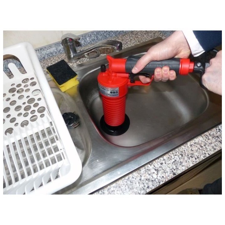 Pistolet a déboucher - ROTHENBERGER - Industrial 1500000006 - Rouge -