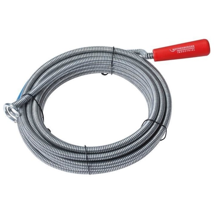 Déboucheur tete crochet - ROTHENBERGER - Flexible - Ø 6 mm - L 5 m