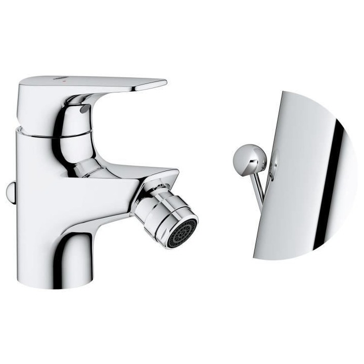 Mitigeur monocommande bidet - GROHE - Start Flow - Hauteur sous bec 46