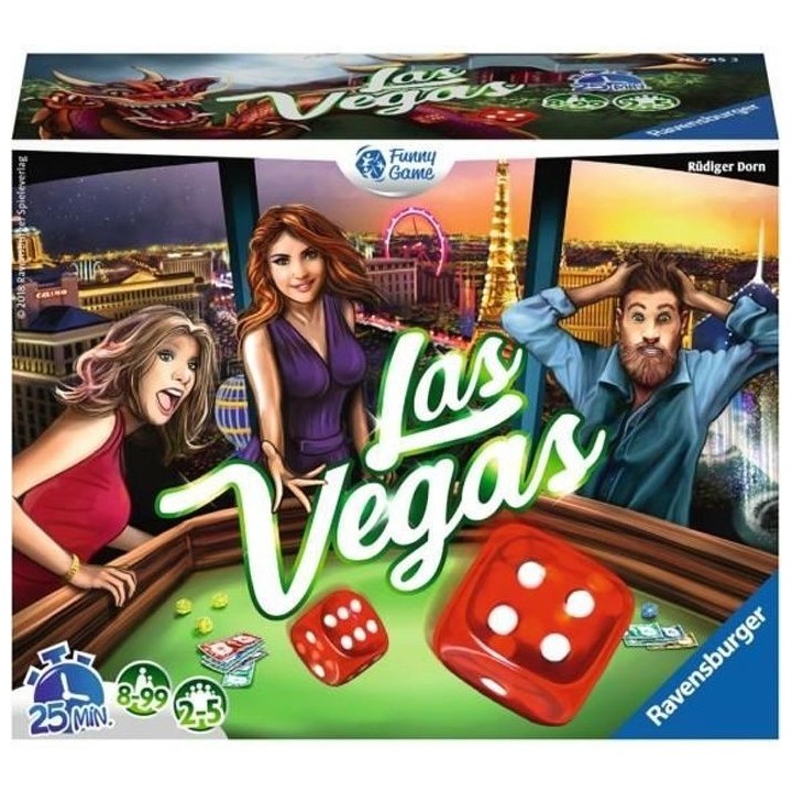 Las Vegas Jeu d'ambiance Ravensburger