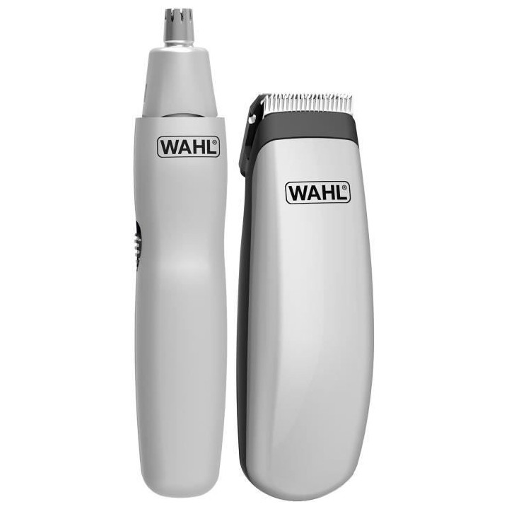 Kit de voyage barbe - WAHL - TRAVEL KIT - Tondeuse a pile - Coupe poil