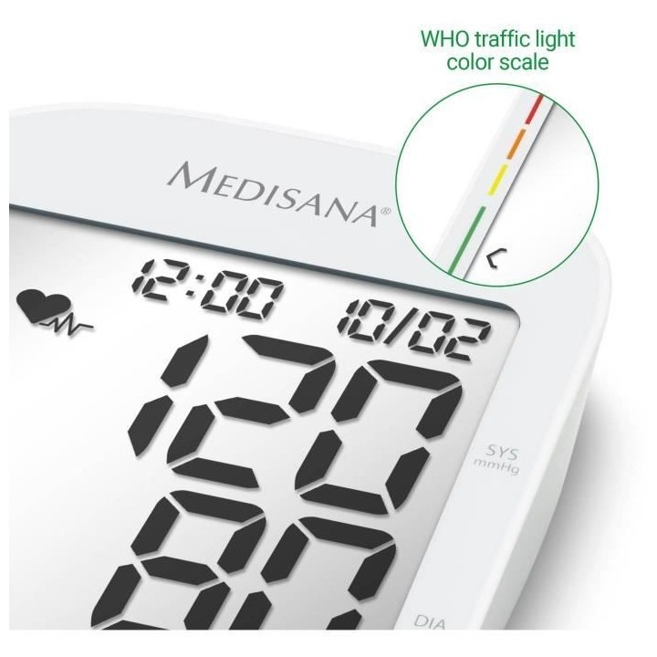 Tensiometre parlant - MEDISANA - BU 535 - 6 langues - Grand écran - C