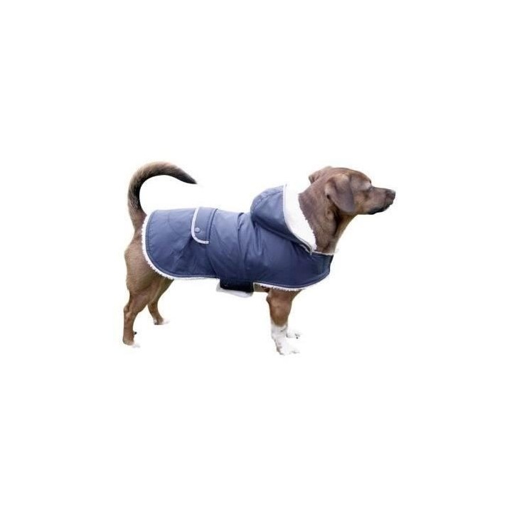Manteau chaud pour chien - KERBL - TEDDY - 41 cm - Bleu