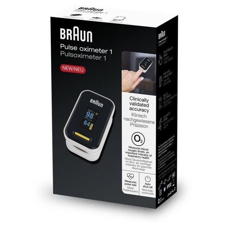 Oxymetre de pouls - BRAUN - YK-81CEU