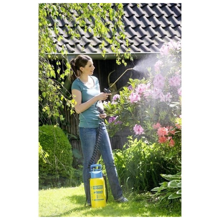 Pulvérisateur a pression GLORIA Prima 5 Comfort - 5L, lance et buse l