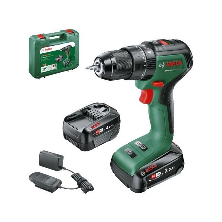 Perceuse visseuse Bosch UniversalImpact 18V60 Brushless (+2xbatteries