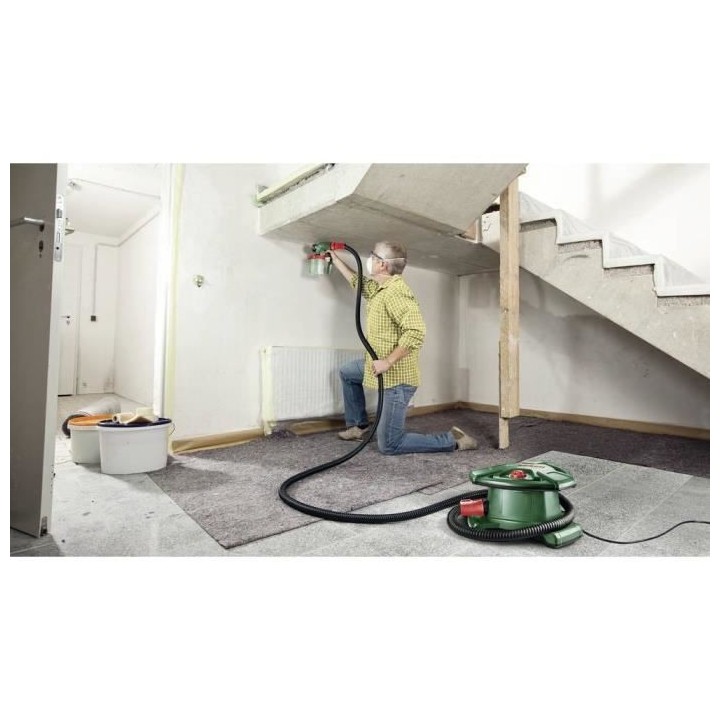 Pistolet a peinture BOSCH -PFS 7000 - 1400 W - 700 ml/min - Cuve 1 lit