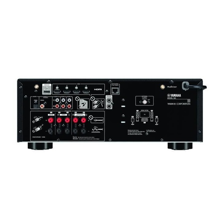 Ampli-tuner Home Cinéma YAMAHA RX-V4ABL - HDMI 2.1 - 5.2 - 4K/8K - Do
