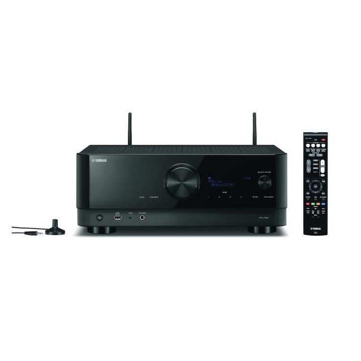 Ampli-tuner Home Cinéma YAMAHA RX-V6ABL - HDMI 2.1 - 7.2 - Dolby Atmo