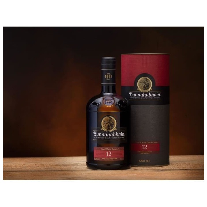 Bunnahabhain - 12 Ans - Islay Single Malt Scotch Whisky - 46.3% Vol. -