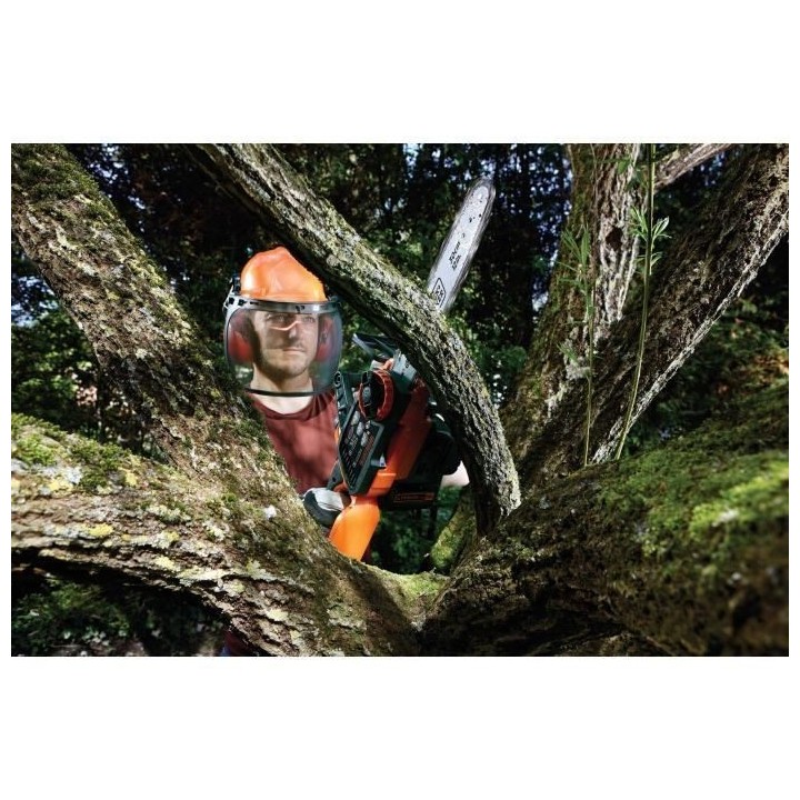 Tronçonneuse BLACK+DECKER 30 cm 36V 2 Ah GKC3630L20-QW - Tendeur De C