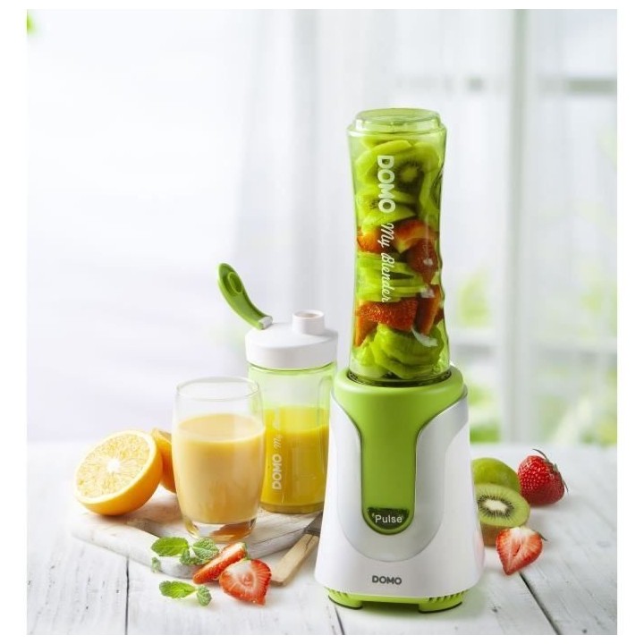 DOMO Mixeur 2 en 1 DO436BL 300 W Vert