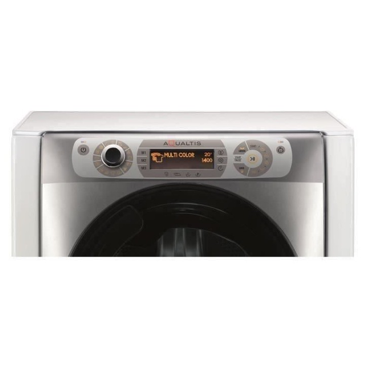 Lave-linge hublot HOTPOINT AQ94D497SDEU/BN Aqualtis - 9 kg - Induction