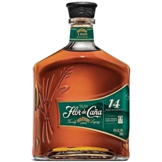 Flor de Caña - 14 ans - Rhum Vieux - Nicaragua - 43,0% Vol - 70cl